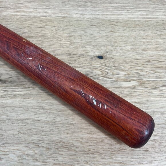 Vintage Hanna Batrite Athens GA No TSB Softball Red Wooden Bat Collectable Rare - Picture 4 of 9